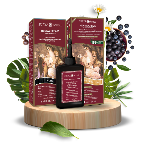 Henna Creme Natural – Surya Brasil