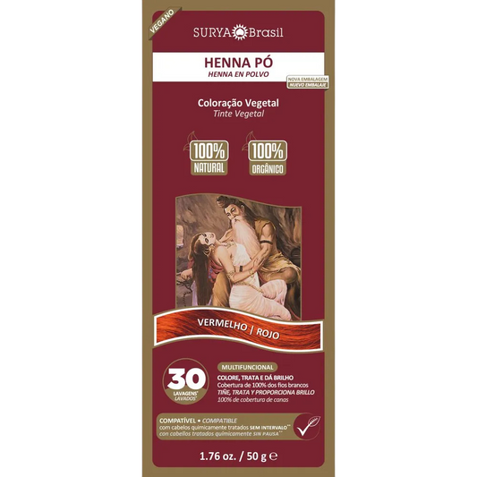 Henna Pó Vermelho