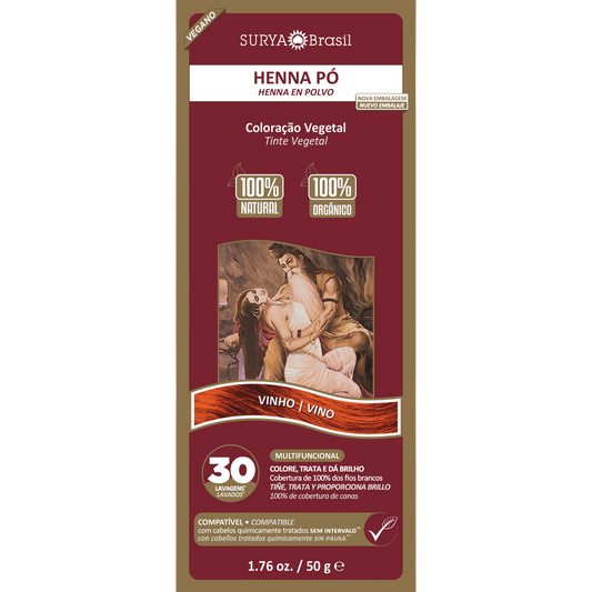 Henna Pó Vinho