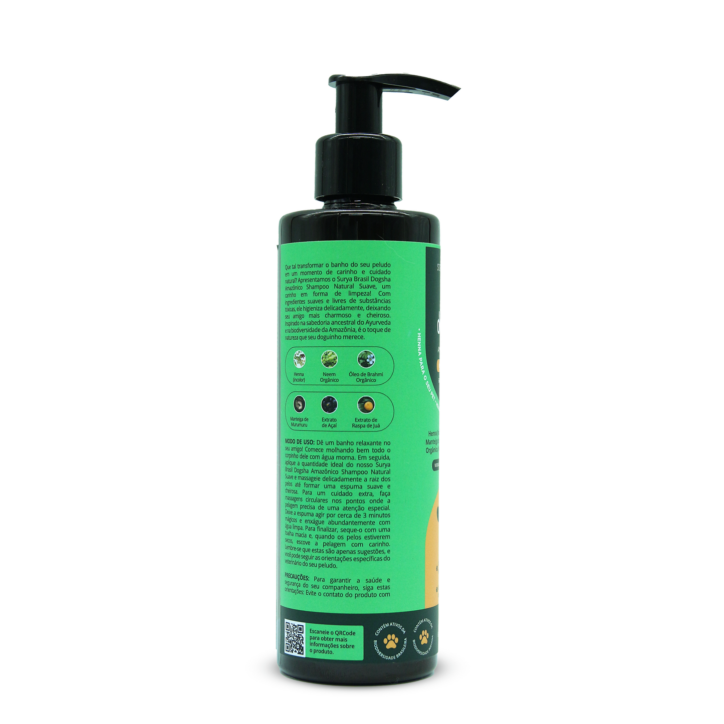 DOGSHA AMAZÔNICO SHAMPOO BANHO NATURAL SUAVE - 230ml