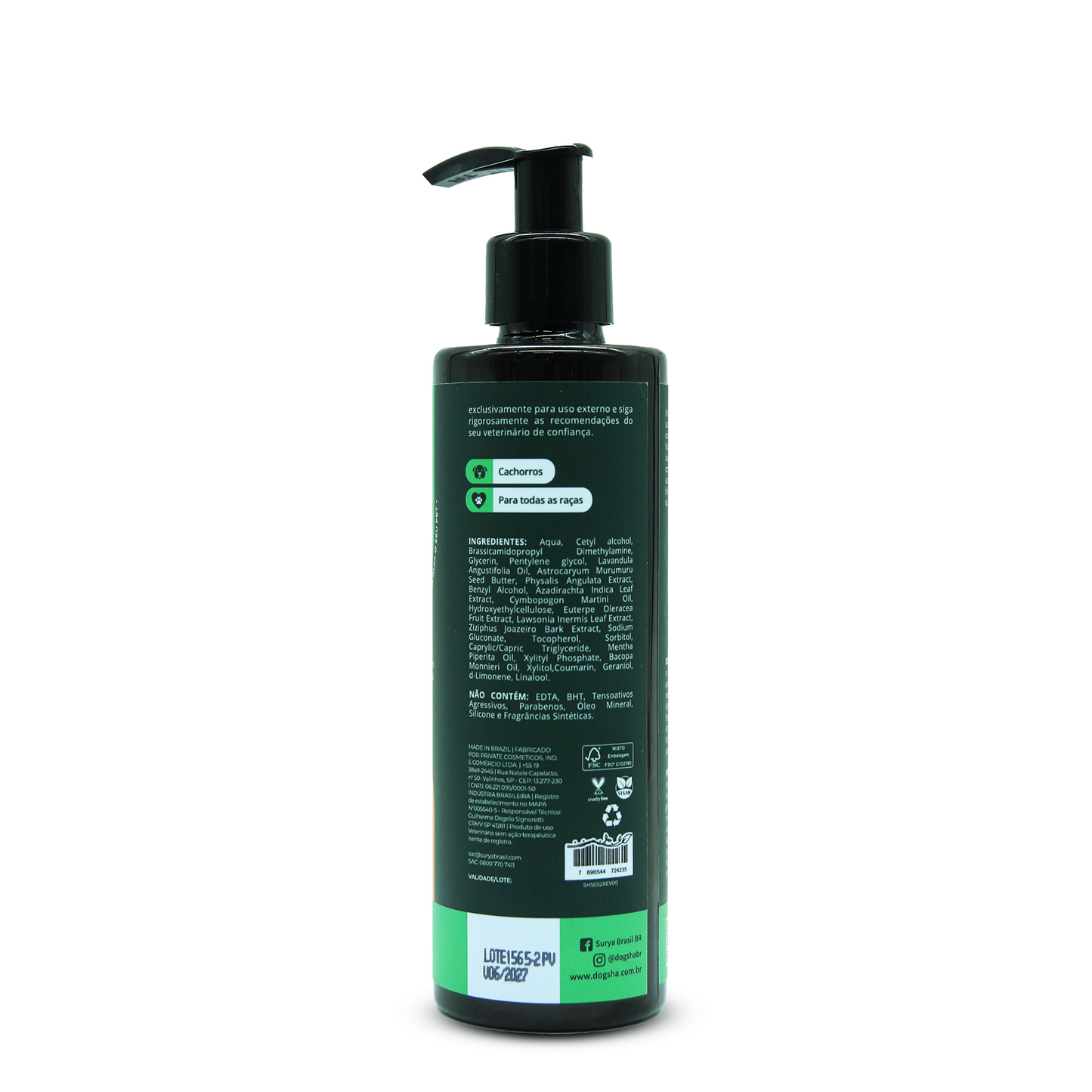 DOGSHA AMAZÔNICO CONDICIONADOR NATURAL SUAVE - 240ml