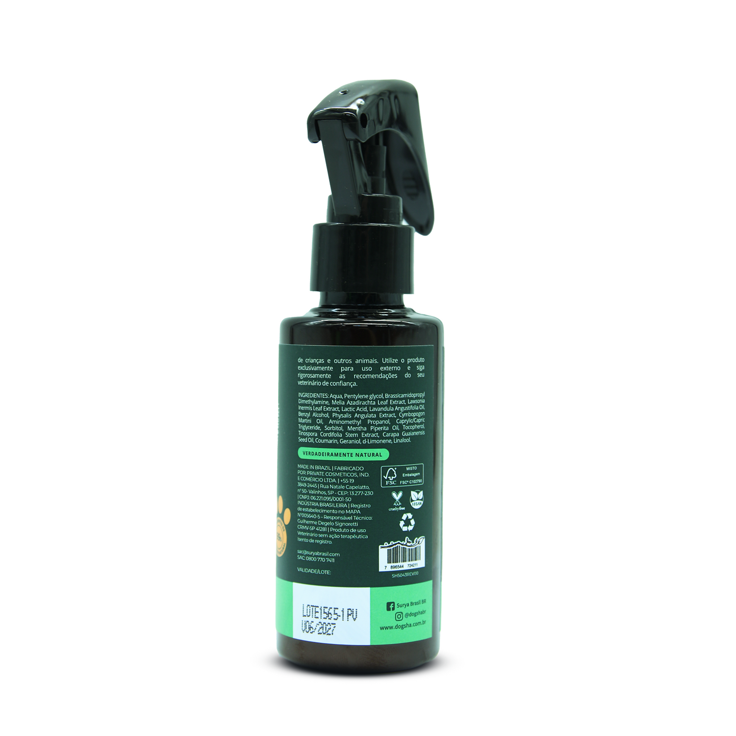 DOGSHA AMAZÔNICO ESCUDO NATURAL - 120ml