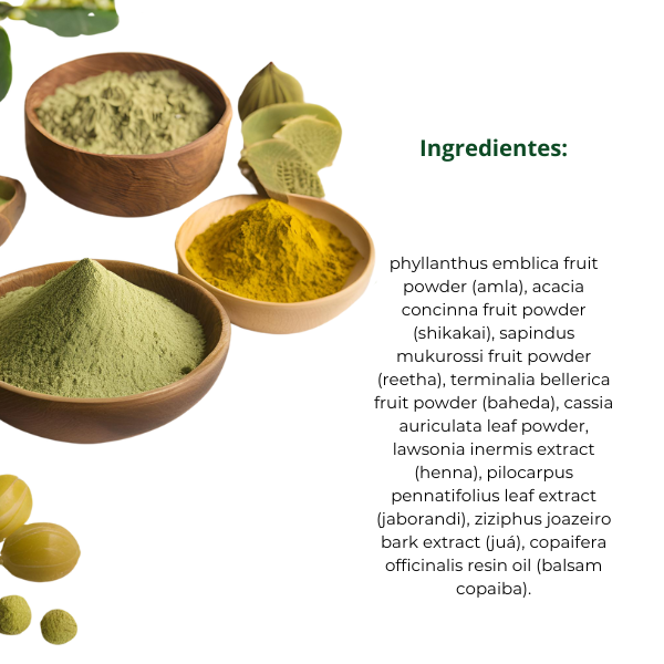 HENNA PO CLEAN INCOLOR TERAPIA CAPILAR SURYA BRASIL 50G