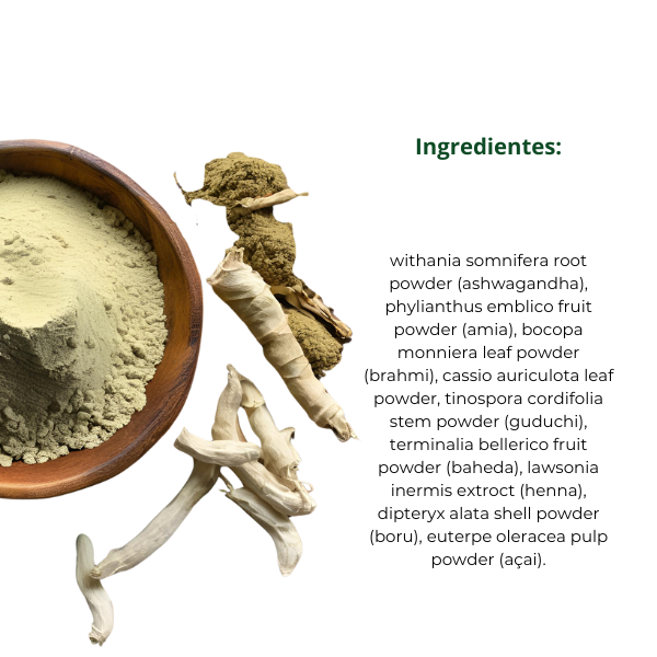 Henna Pó Force Incolor Terapia Capilar 50g