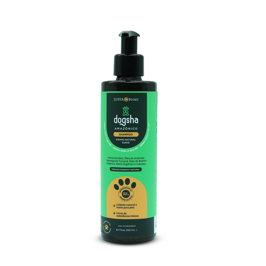 DOGSHA AMAZÔNICO SHAMPOO BANHO NATURAL SUAVE - 240ml